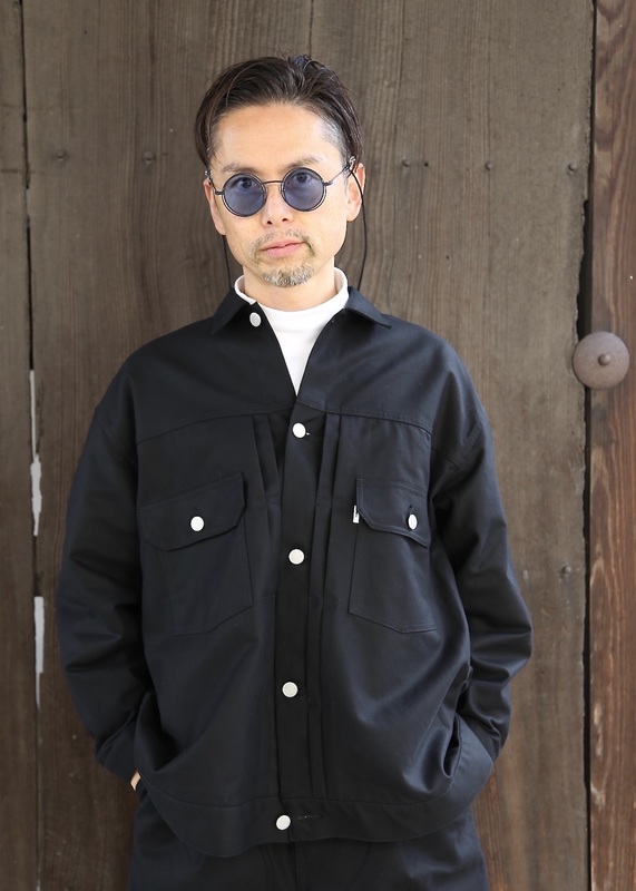 ジャケット・アウター Double Cloth Peach Trucker Setup Graphpaper2020AW 新作Double Cloth Peach Trucker Jacket style