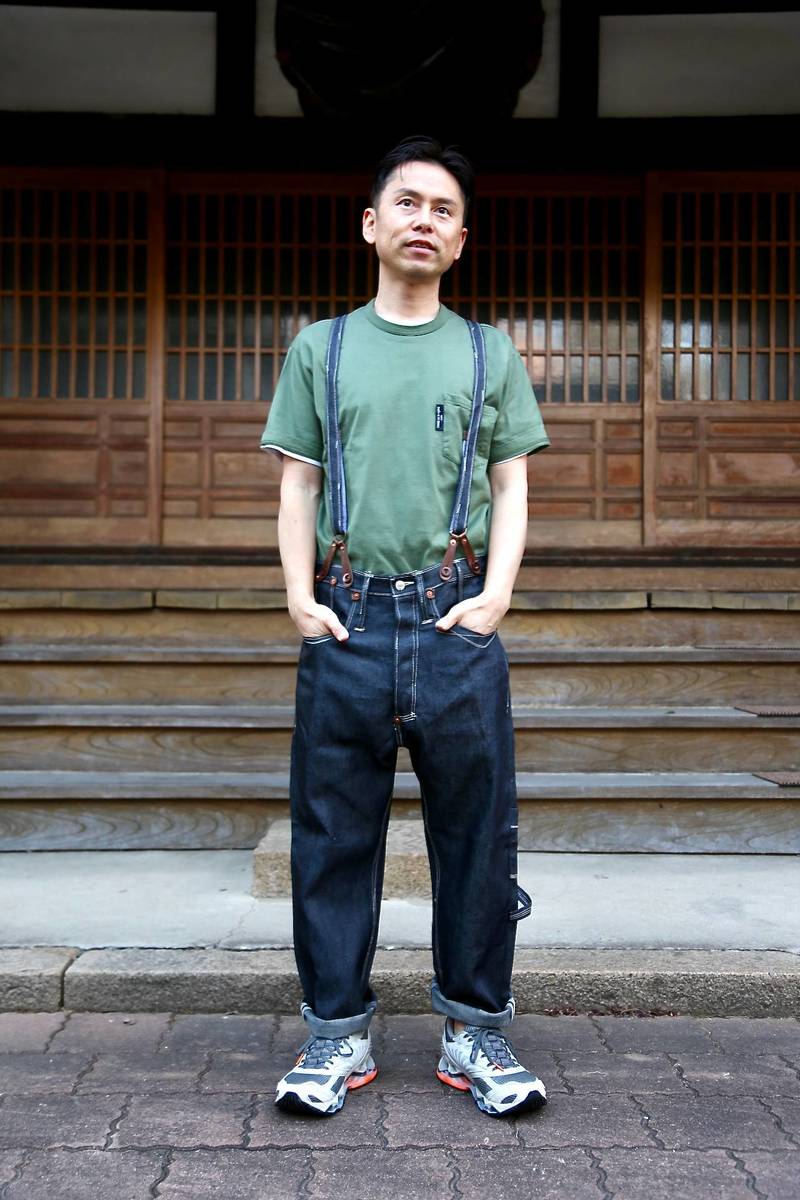 JUNYA WATANABE COMME des GARCONS MAN Levi's® Wネームサスペンダー