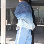 beautiful people / bp double-end selvedge bleach denim blouson 2