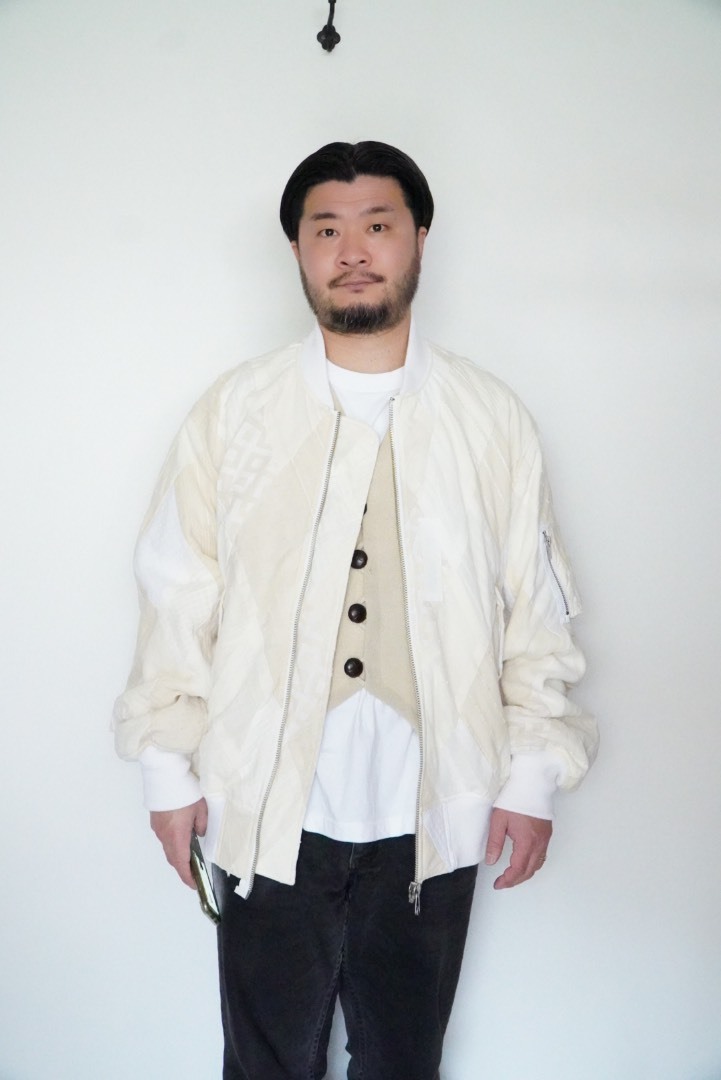  SEVEN BY SEVEN PATCH WORK MA-1 BLOUSON 1