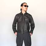 OLD JOE(オールドジョー) PATINA DEERSKIN HERCULES JACKETスタイル 2