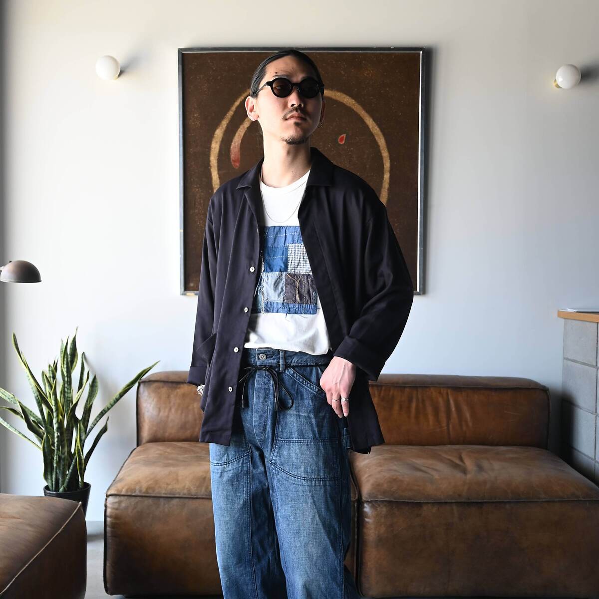 INTERIM インテリムRAYON LINEN SHIRTS JACKET INTERIM(インテリム) - HYPER BIG RAYON LINEN SHIRTS JACKET – Area