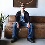 INTÉRIM HYPER BIG RAYON LINEN SHIRTS JACKET　style 1