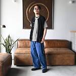 YASHIKI(ヤシキ)Kinkai Collar Vestコーディネート 1