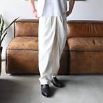 LEH(レー)私物レーヨンシャツ、グルカパンツstyle 4