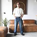 OLD JOE / TUBE TEE (Henry-Neck)　コーディネート 3