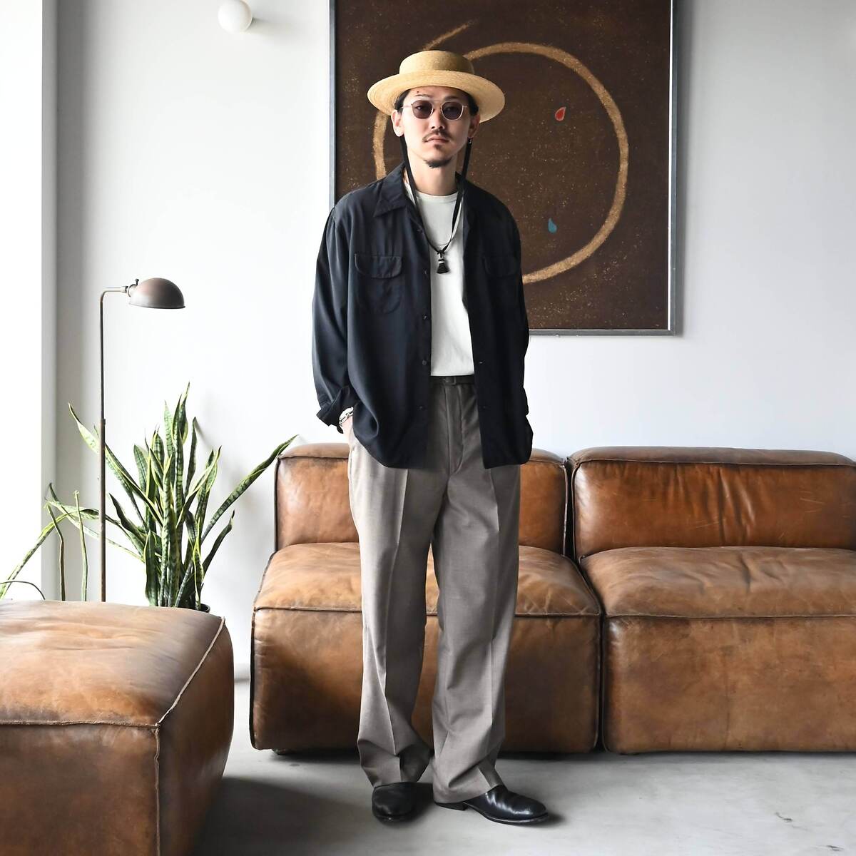 OLD JOE(オールドジョー)ALLOW COLLAR NASSOU SHIRTS 2 1
