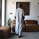 KUON（クオン）Seersucker Kite Shirt　セットアップスタイル 3