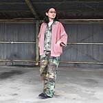 YASHIKI / GANKO別注 Ginka Cardigan(Yuki Momizi)　style 1