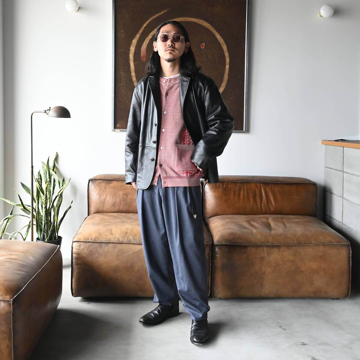 YASHIKI / GANKO別注 Ginka Cardigan(Yuki Momizi) 1