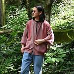 YASHIKI / GANKO別注 Ginka Cardigan(Yuki Momizi)style2 5