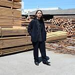 山内(ヤマウチ)ウールメッシュクロスパジャマセットアップスタイル 1