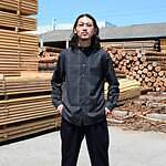 山内(ヤマウチ)ウールメッシュクロスパジャマセットアップスタイル 3