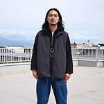 THEDAY(ザデイ)WIND ZONE FLEECE VEST、YASHIKI(ヤシキ)ニットスタイル 2