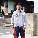 CHANGES スイッチングジップパーカー、ナイロンパンツstyle 4