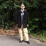 HEAVY PIMA TWILL 1-TUCK FRENCH ARMY WIDE TAPERED TROUSER style2  5