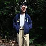 HEAVY PIMA TWILL 1-TUCK FRENCH ARMY WIDE TAPERED TROUSER style2  3