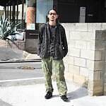 INTÉRIM(インテリム) TEXTURED DONEGAL BOUCLÉ DEADSTOCK HYPER BIG FLY FRONT SHIIRTS JACKET 1