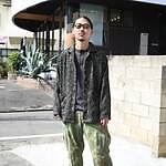 INTÉRIM(インテリム) TEXTURED DONEGAL BOUCLÉ DEADSTOCK HYPER BIG FLY FRONT SHIIRTS JACKET 2
