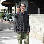 INTÉRIM(インテリム) TEXTURED DONEGAL BOUCLÉ DEADSTOCK HYPER BIG FLY FRONT SHIIRTS JACKET 3