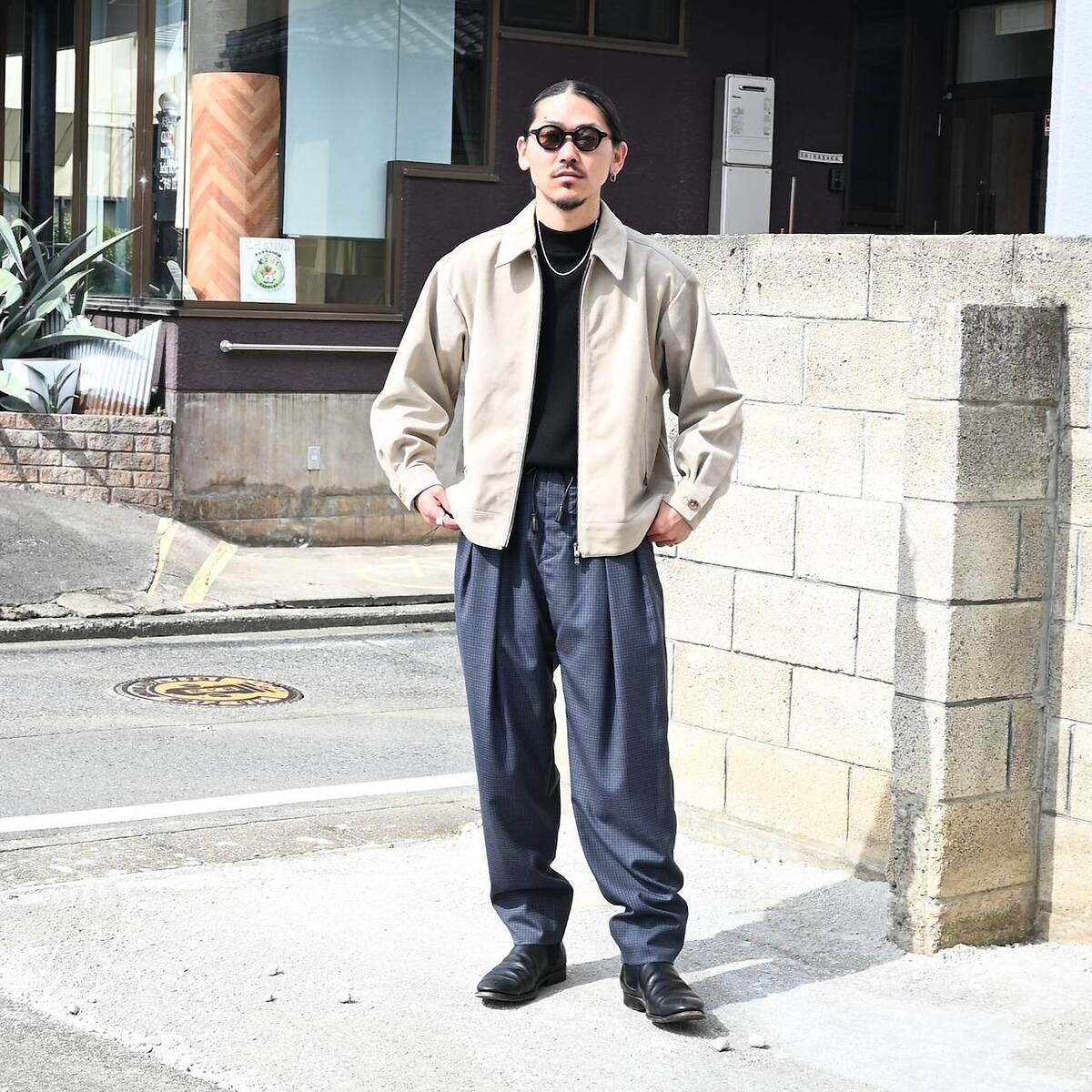 tangenet(タンジェネット)Wagyu leather Tracker style 1
