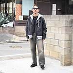 CCU(シーシーユー),sandwater(サンドウォーター)ダブルライダースジャケットstyle 1