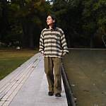 INTERIM(インテリム)KID MOHAIR ALPACA SHAGGY CARDIGANスタイル 4