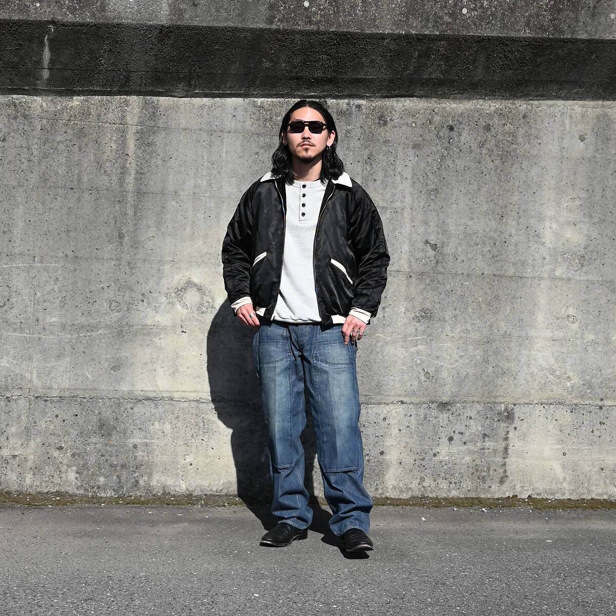 OLD JOE(オールドジョー)STUNNING VELVET SOUVENIR JACKET(Niwatori to Hiyoko) 3