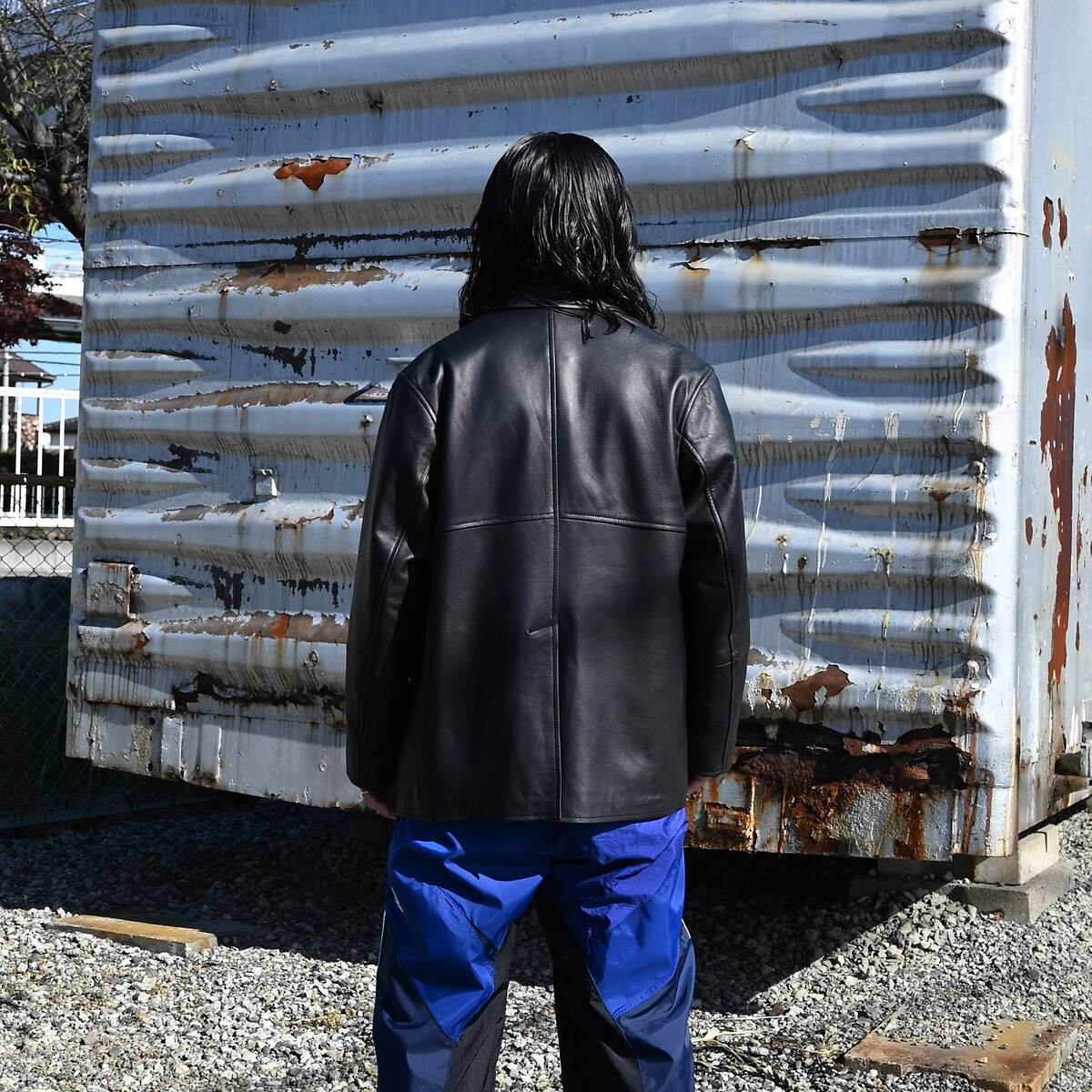 CCU(シーシーユー)DOUBLE BREASTED JKT、CHANGES(チェンジーズ)REMAKE NYLON EASYPANTS 3