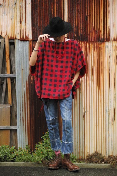 TAKAHIROMIYASHITATheSoloist. sg.0259 poncho shirt. 1