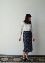 cabinet ATELIER｜花刺繍ロングベスト 2