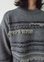 cabinet ATELIER | COOHEM | SOLID TWEEDY SWEATER 5