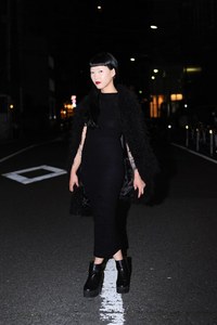 Bec Uさん - リック・オウエンス(Rick Owens)、イッセイ ミヤケ(ISSEY MIYAKE)｜渋谷ストリートスナップ - 写真1