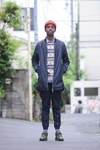 フセイン スレイマンさん - デイリーペーパー(Daily Paper)、パブリッシュブランド(Publish Brand)｜原宿ストリートスナップ1