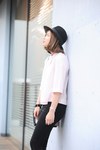 若原 麗子さん - ザラ(ZARA)、アクネ ストゥディオズ(Acne Studios)｜原宿ストリートスナップ2