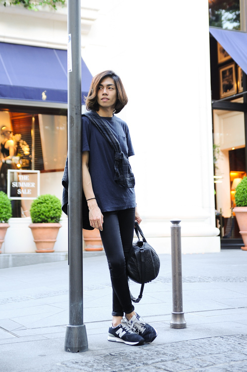 ヘンリーさん - ラグ ＆ ボーン(rag & bone)、T by アレキサンダーワン(T by ALEXANDER WANG)｜原宿ストリートスナップ - 写真1