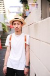 青山 翔史さん - プラダ(PRADA)、ロットワイラー(ROTTWEILER)｜渋谷ストリートスナップ2