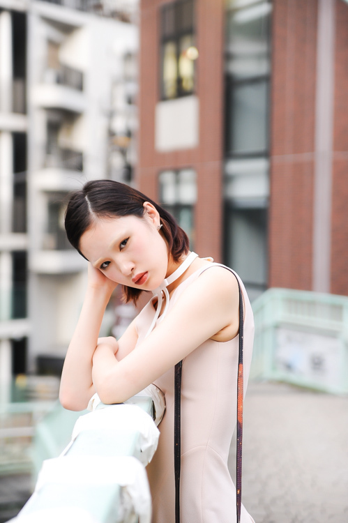 金 九如さん - エイチ＆エム(H&M)、ヴィヴィアン・ウエストウッド(Vivienne Westwood)｜渋谷ストリートスナップ - 写真3