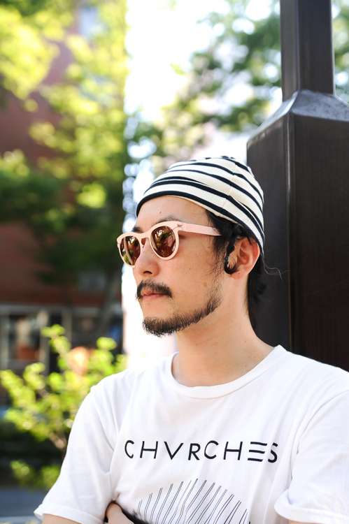 シマさん - タイメックス(TIMEX)、セントジェームス(SAINT JAMES)｜青山・表参道ストリートスナップ3
