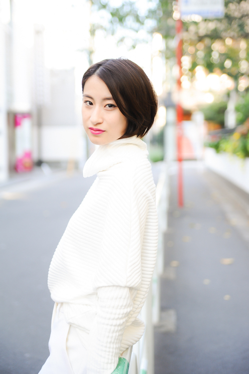 澤之井 頌子さん - ザラ(ZARA)、プランピーナッツ(plumpynuts)｜原宿ストリートスナップ2