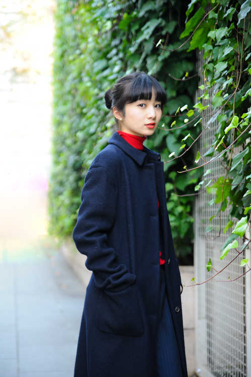 山田 詩衿さん - バーバリー(BURBERRY)、ザラ(ZARA)｜原宿ストリートスナップ - 写真4