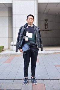 中川 貴博さん - バーバリープローサム(Burberry Prorsum)、ナイキ(NIKE)｜青山・表参道ストリートスナップ - 写真1