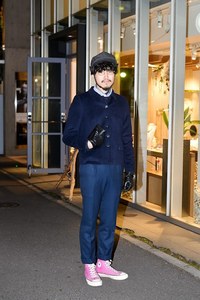 菊田 潤さん - プラダ(PRADA)、コンバース(CONVERSE)｜原宿ストリートスナップ - 写真1