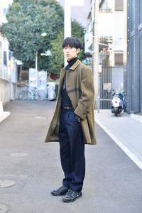 袴田 隆介さん - 古着(ユーズド)(USED)、コム デ ギャルソン(COMME des GARÇONS)｜原宿ストリートスナップ - 写真1