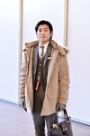 前田 吉彦さん - モンクレール(MONCLER)、トム ブラウン(THOM BROWNE)｜原宿ストリートスナップ2