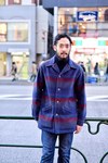 尾形 慈温さん - ペンドルトン(PENDLETON)、バルバ(BARBA)｜原宿ストリートスナップ2