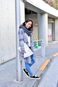 鶴岡 胡子さん - アメリカンアパレル(American Apparel)、ギャップ(GAP)｜原宿ストリートスナップ - 写真1