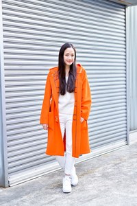 中瀬 萌さん - シップス(SHIPS)、エイチ＆エム(H&M)｜原宿ストリートスナップ - 写真1