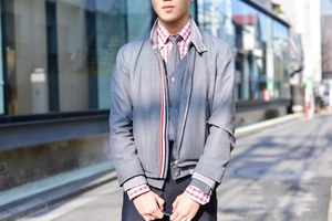 荒川 泰暉さん - トム ブラウン(THOM BROWNE)、サンローラン(Saint Laurent)｜原宿ストリートスナップ - 写真10