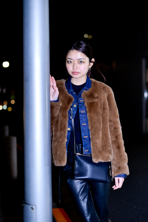 若原 麗子さん - オープニングセレモニー(OPENING CEREMONY)、メゾン キツネ(Maison Kitsuné)｜青山・表参道ストリートスナップ2